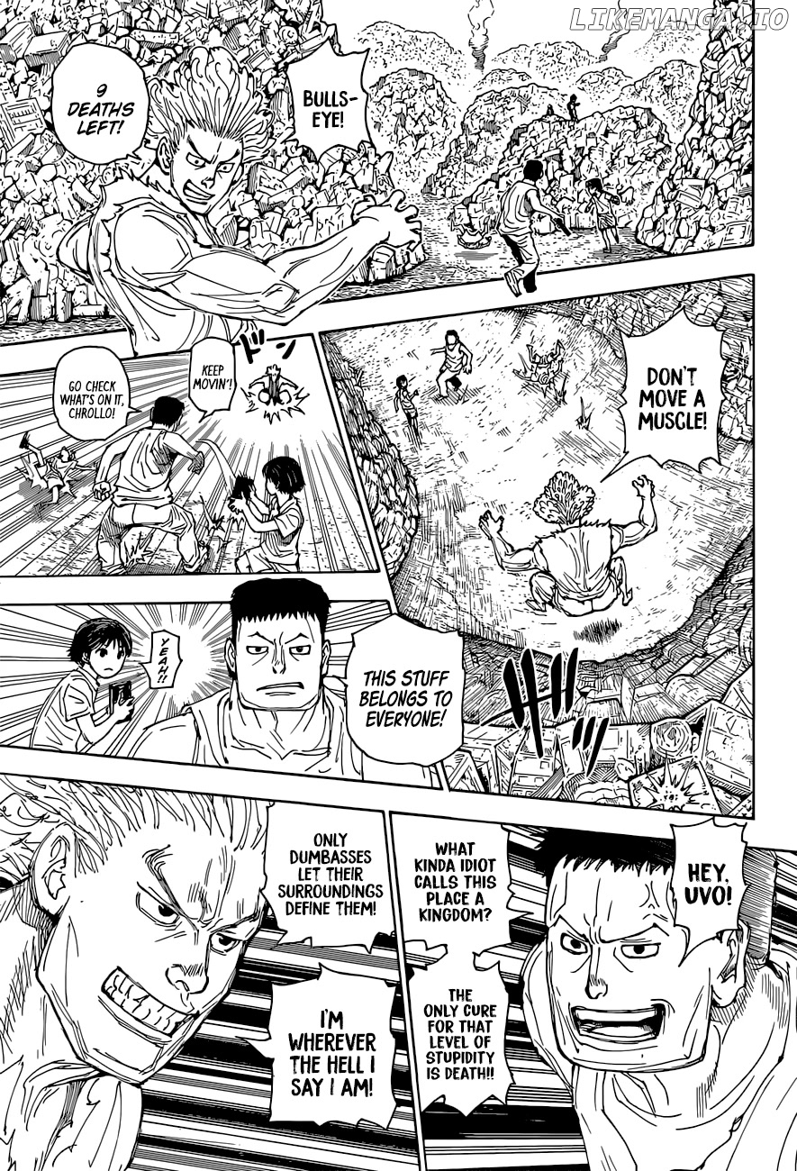 Hunter x Hunter, Chapter 395 image 11